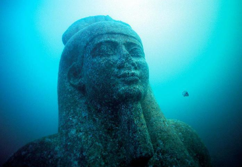 1,200 years after it was lost, the Lost City of Heracleion was found deep underwater.