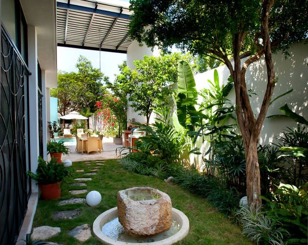 20 Stunning Ideas for Tropical Garden Pathways