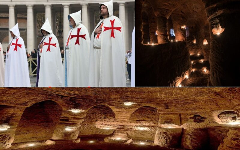 Amazing 700-year-old Knights Templar cave structure may be reached via a rabbit hole.