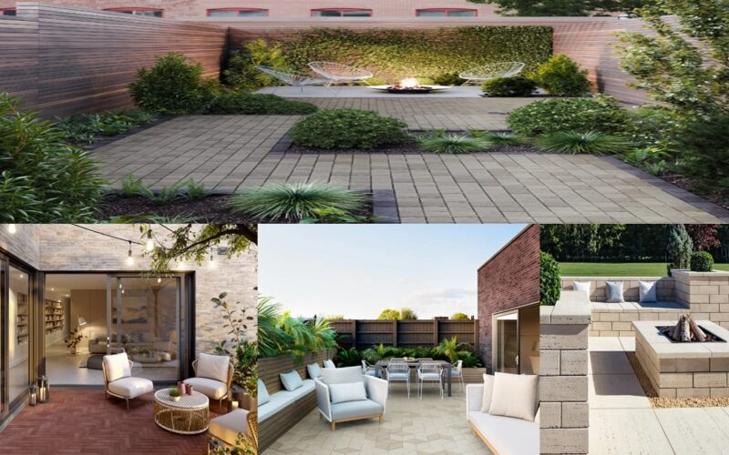 With These 10 Courtyard Ideas, Uncover the Hidden Potential in Your Backyard.HaoHa