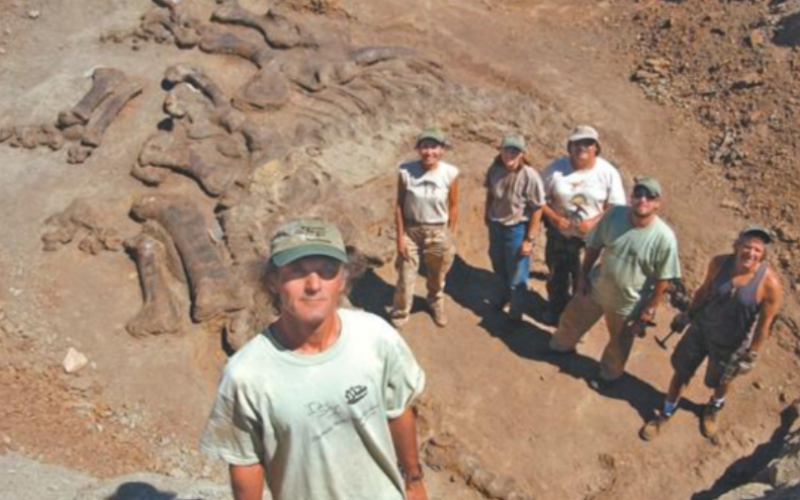 A massive, immaculate 29-million-year-old dinosaur named Keketo was successfully excavated thanks to volunteers.